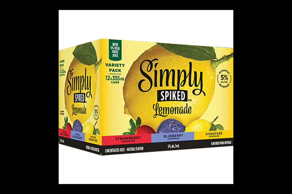 SIMPLY SPIKED LEMONADE VARIETY PACK (12 x 355ML CANS) (12 x 355ML)