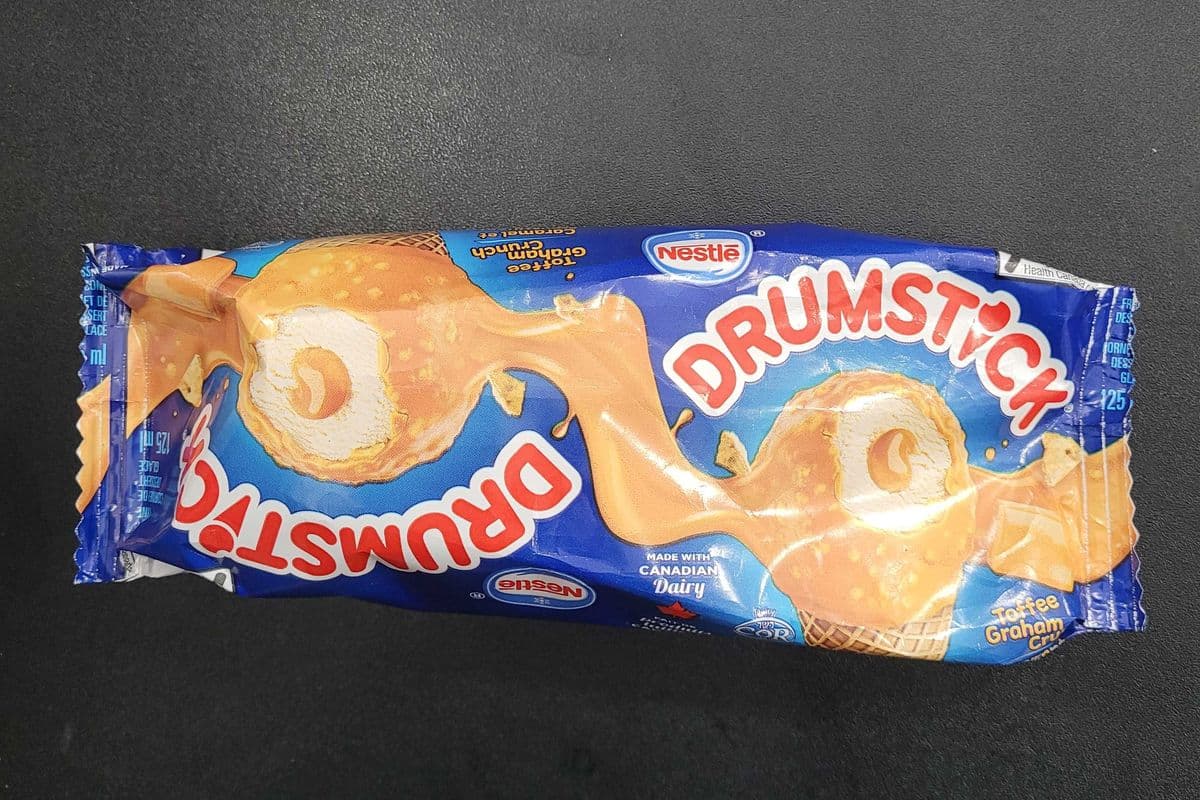 NESTLE drumstick caramel et croustillant graham / Toffee graham crunch 125ml