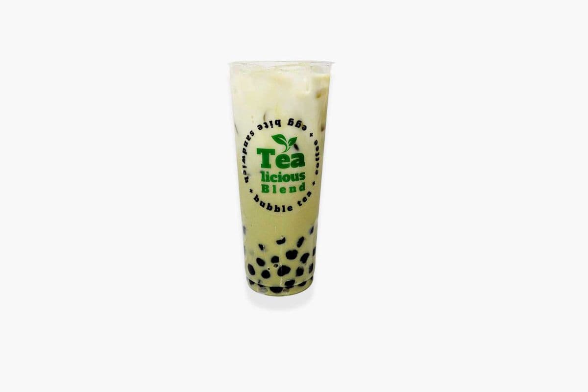 Matcha Milk Tea (24 oz)