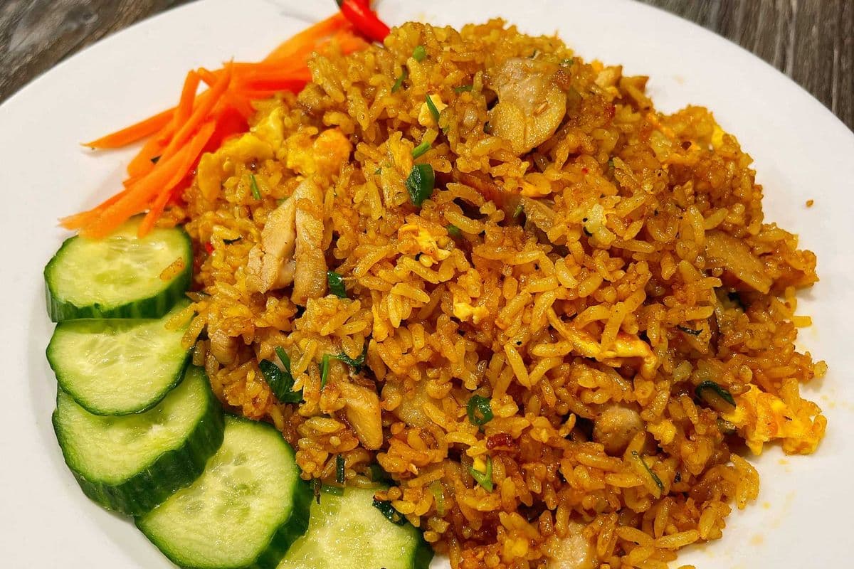 Curry Chicken Fried Rice