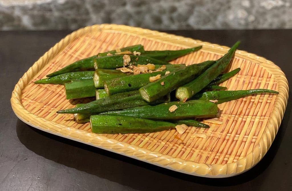 Teriyaki Lemon Okra