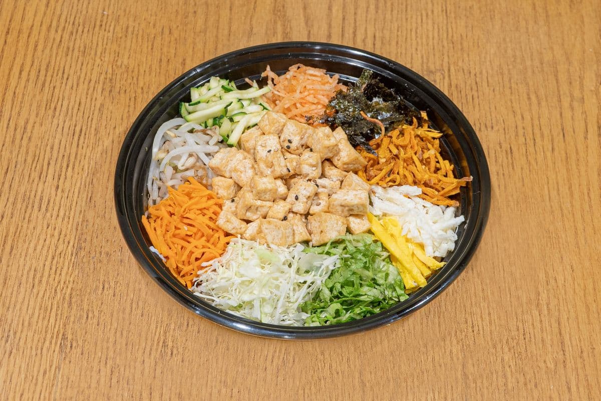 Bibimbap tofu