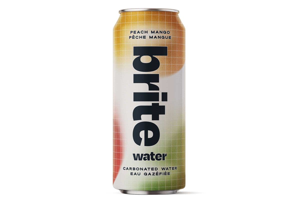 peach mango brite water (473 ml)