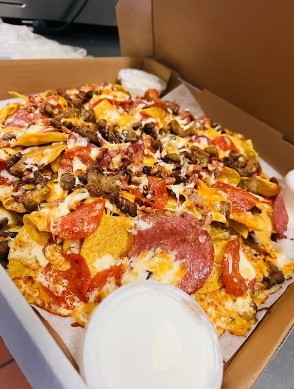 Pepperoni Nachos