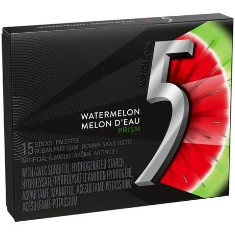 Gomme 5 Melon D’eau / Watermelon Gomme