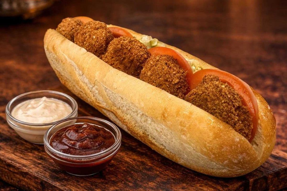 Baguette Wich Falafel (5 Pieces)