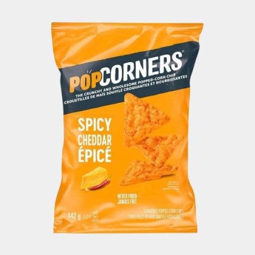 Popcorners - Cheddar épice / Popcorners - Spicy Cheddar