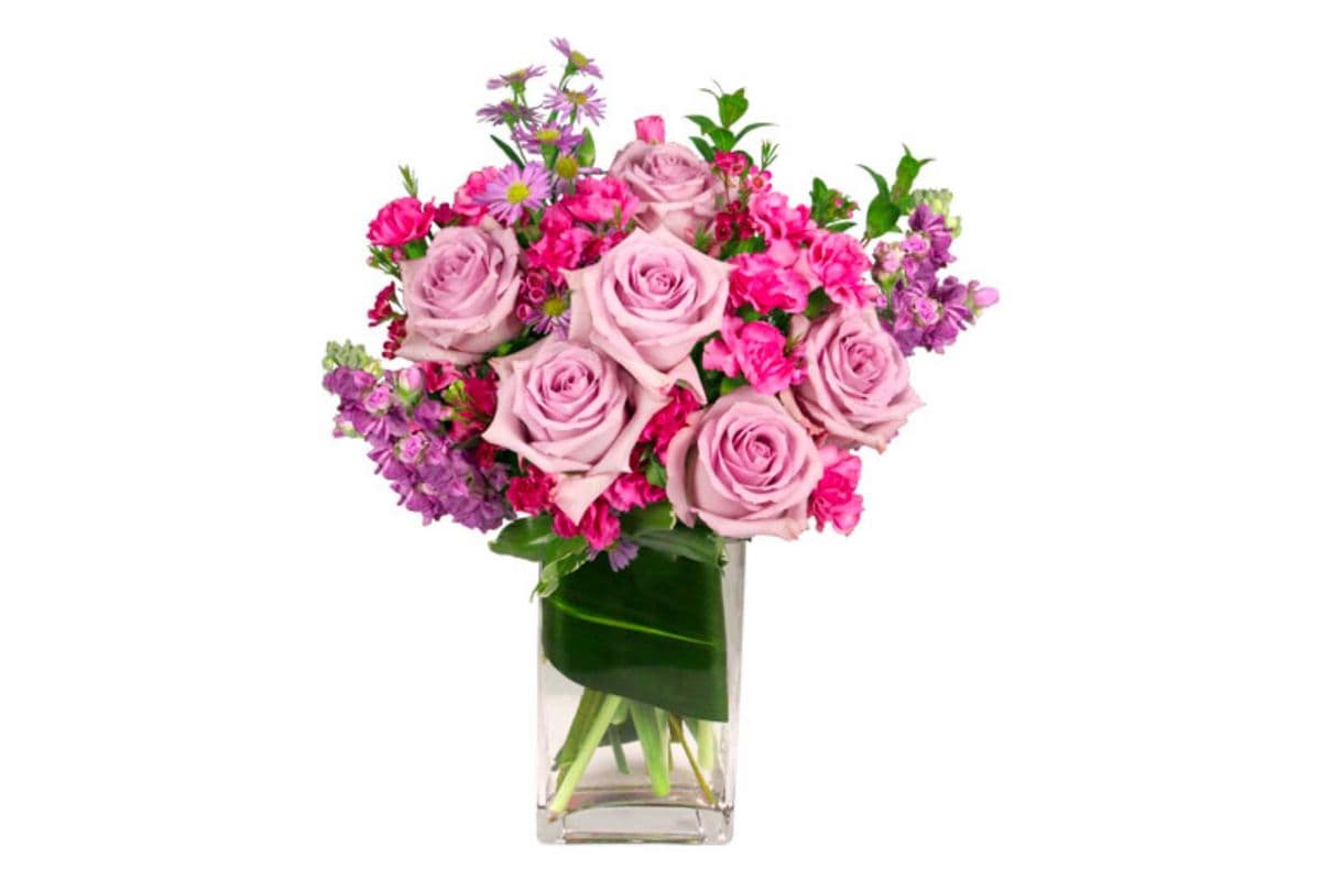 Lavender Luxury Flower Arrangement