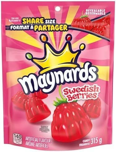 Maynards Friandise Swedish Berries 315g  / Maynards Candies Swedish Berries 315g