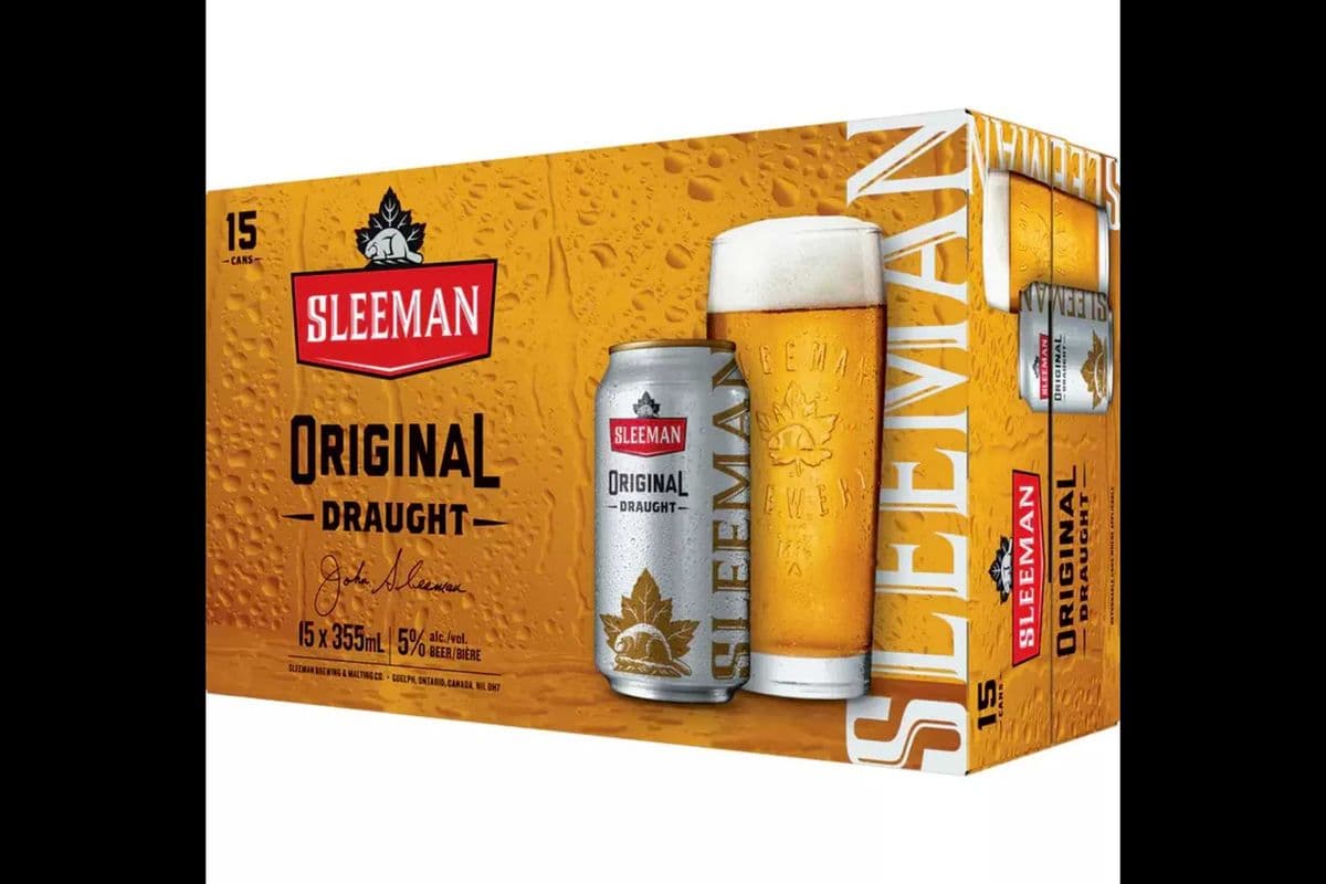 SLEEMAN ORIGINAL DRAUGHT (15 x 355ML CANS) (15 x 355ML)