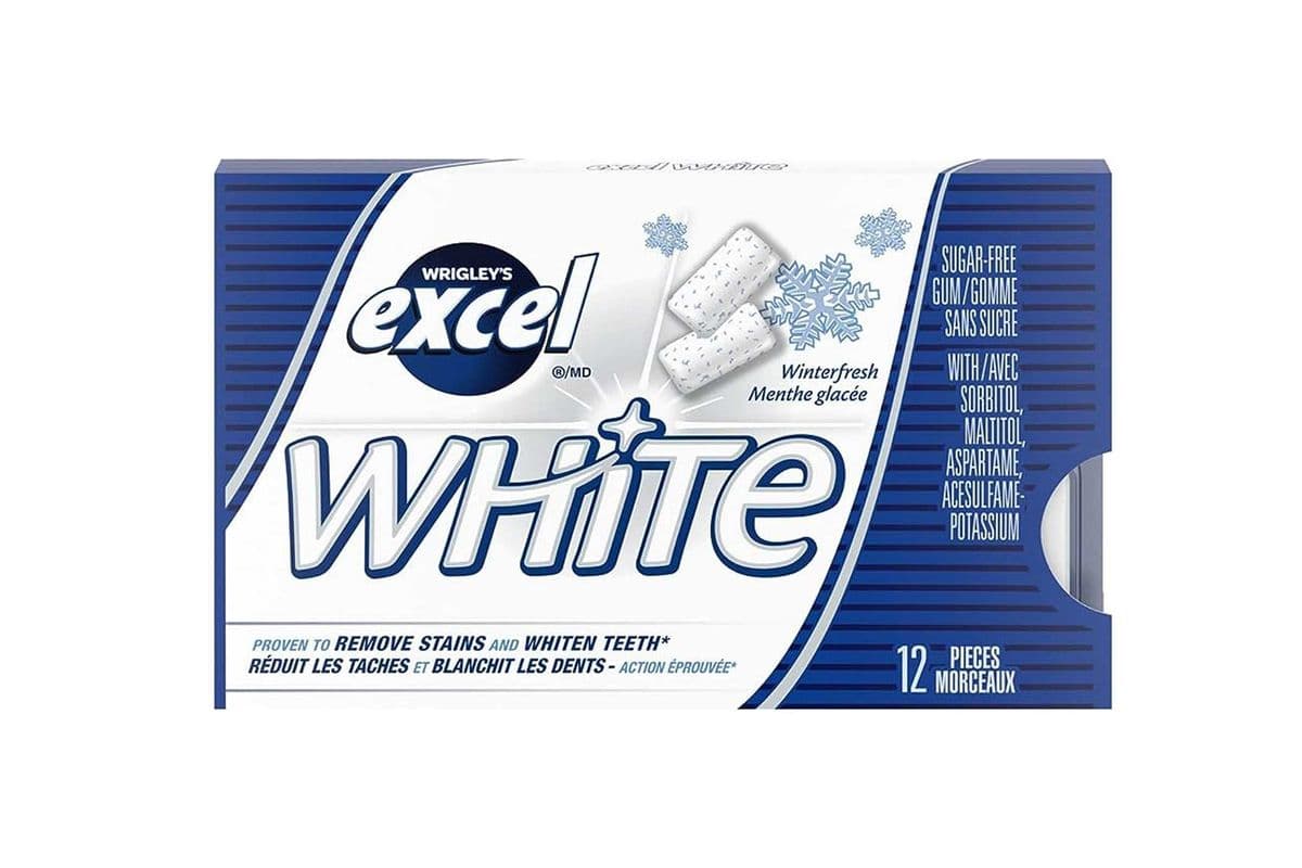Excel White Winterfresh 12pcs