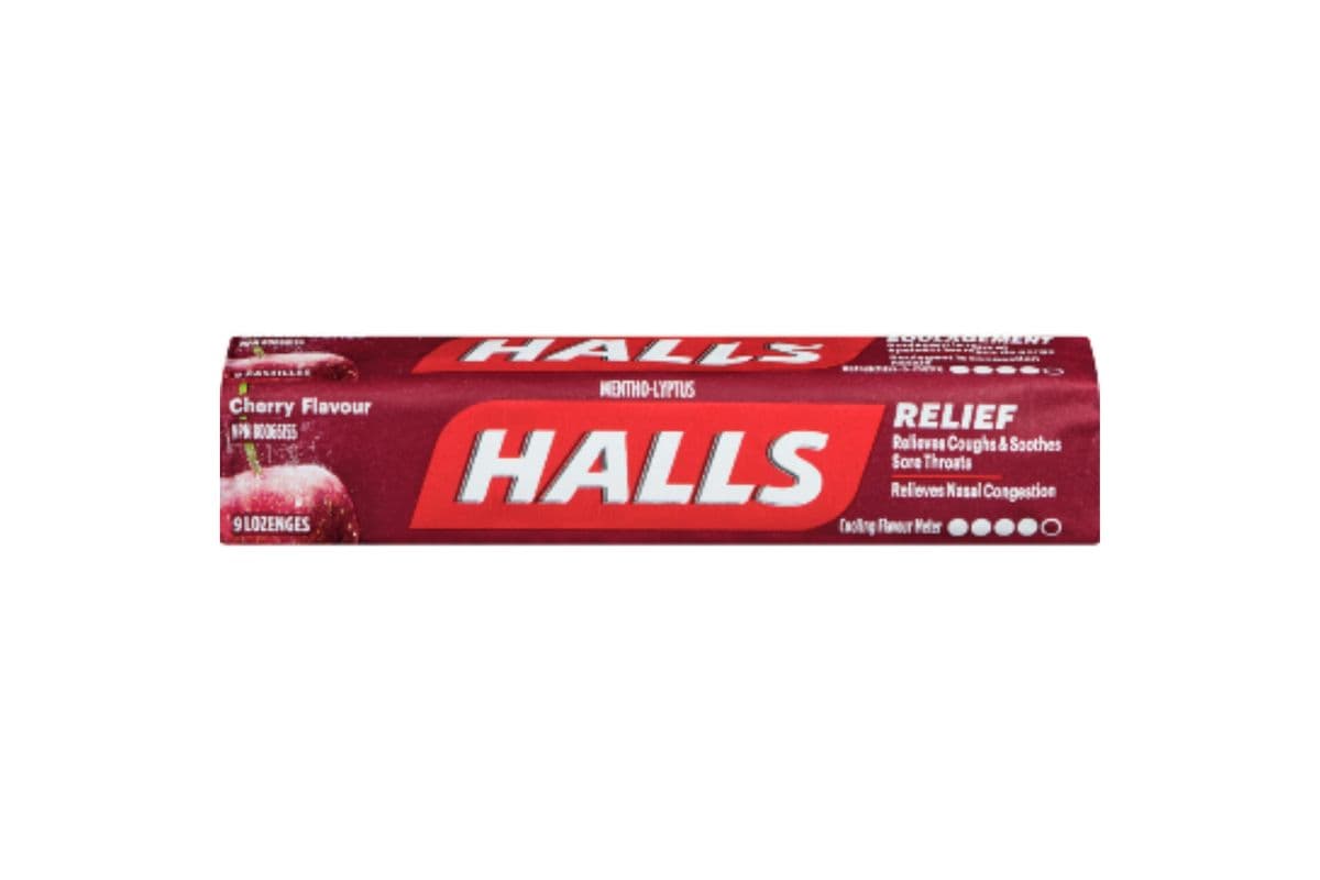 Halls - Mentho-Lyptus Cherry Flavour