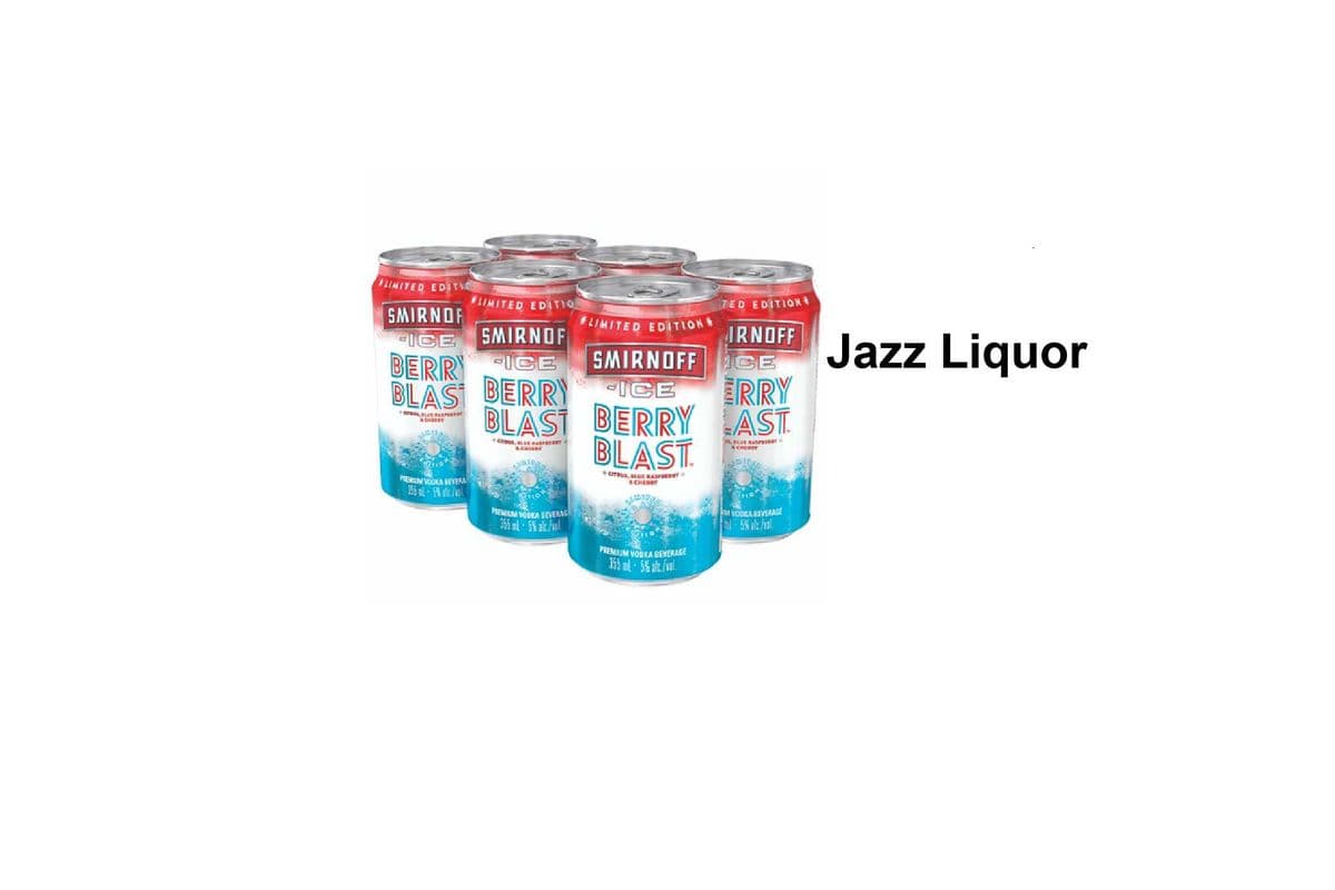 SMIRNOFF ICE BERRY BLAST 6 CANS (1 x 6x355ML)