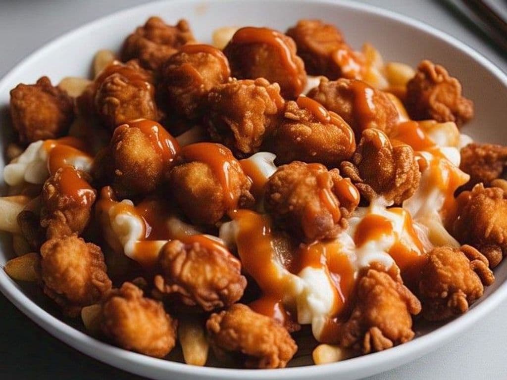 POUTINE POULET BUFFALO