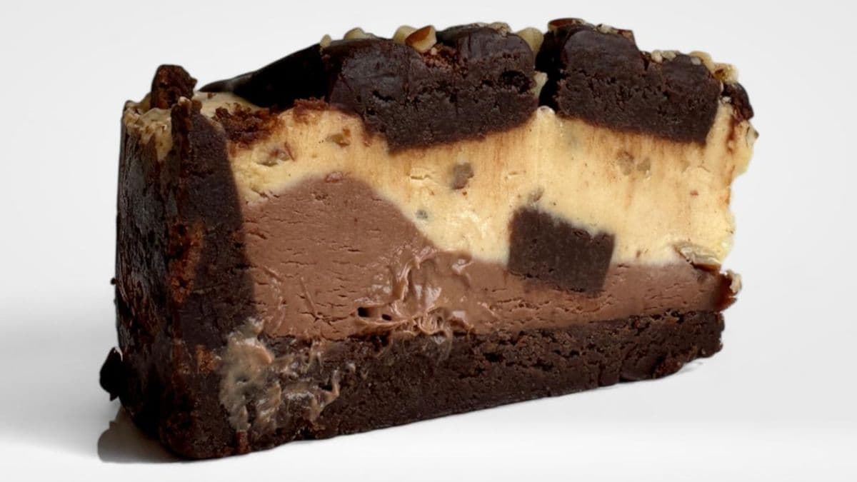 Peanut Butter Fudge Brownie Cheesecake