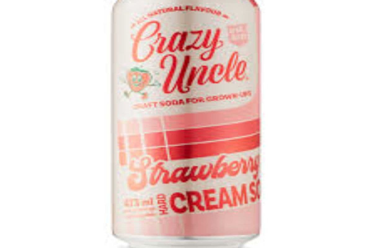 CRAZY UNCLE STRAWBERRY - 473ML (1 x 473 ML)