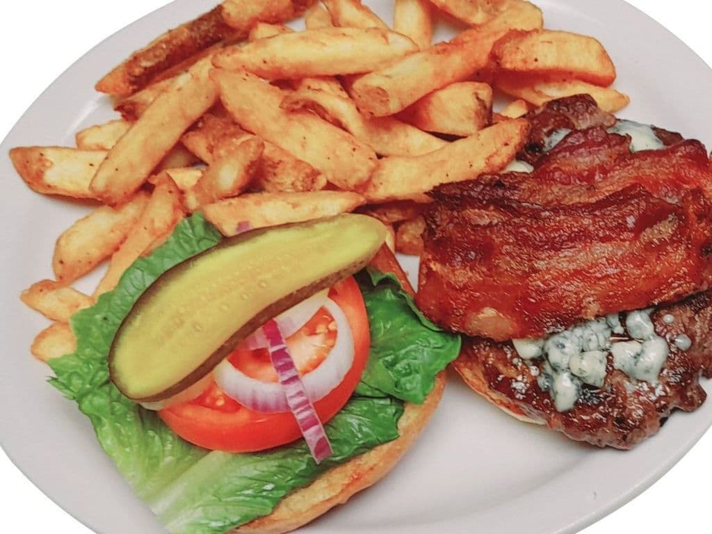 Black and Blue Burger