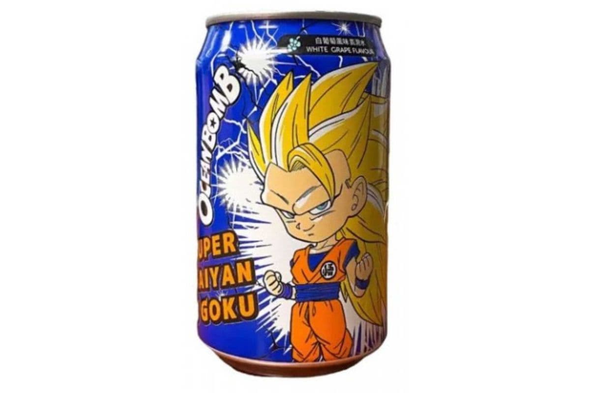Ocean Bomb White Grape Flavor Sparkling Water
