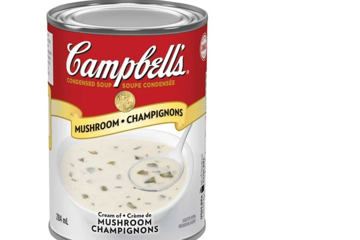 Campbells Condensed soup (Mushroom champignons) (284ml)