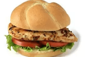 Chicken Breast on a Bun