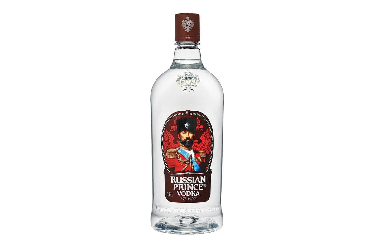 Russian Prince Vodka 1750ML (1 x 1.75 L)