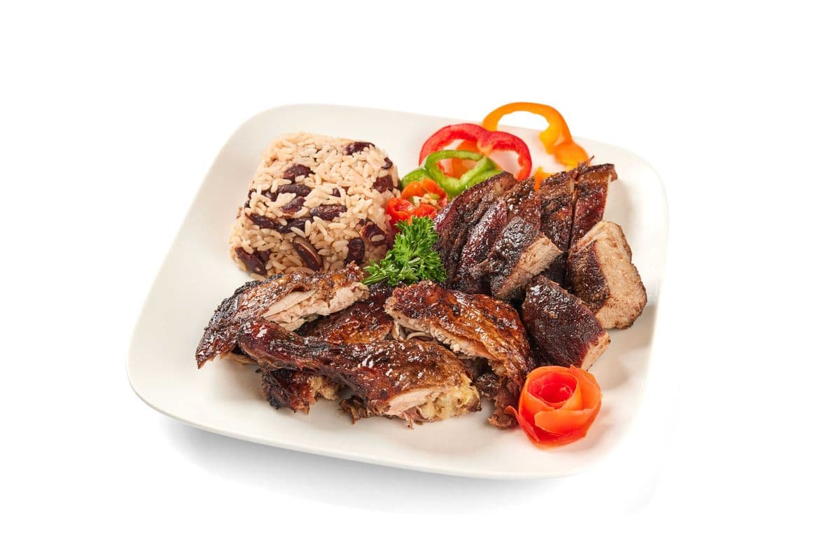 Jerk Pork and Oxtail