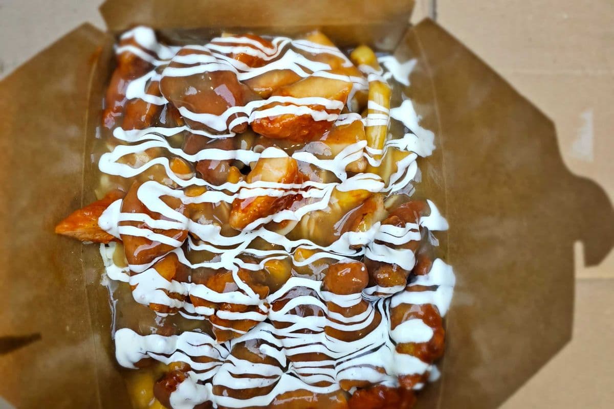 Buffalo Chicken Poutine