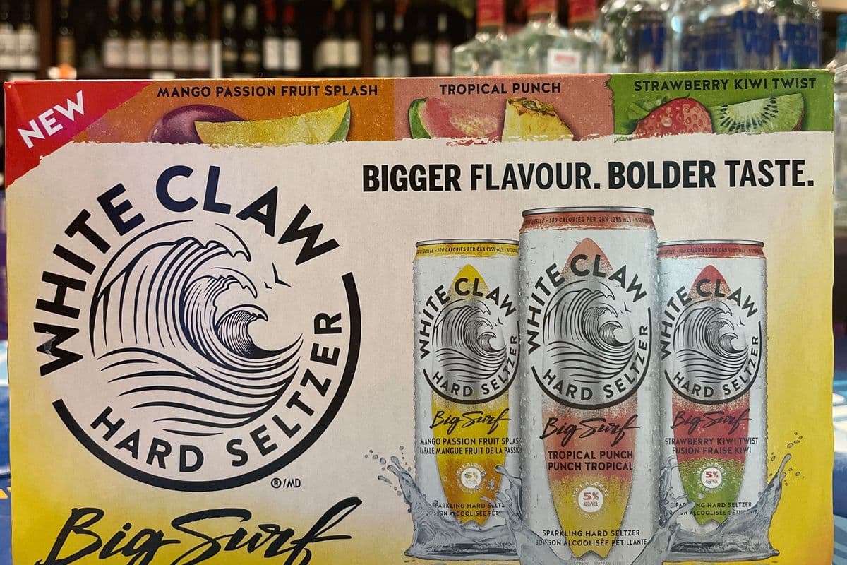 WHITE CLAW BIG SURF VARIETY 12 PACK (12 x 355 mL)