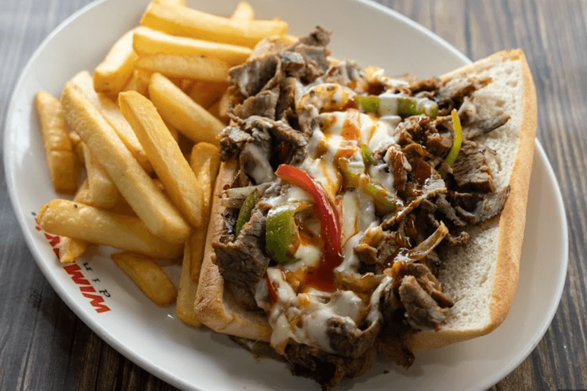 Wimpy's Philly Beef Sandwich