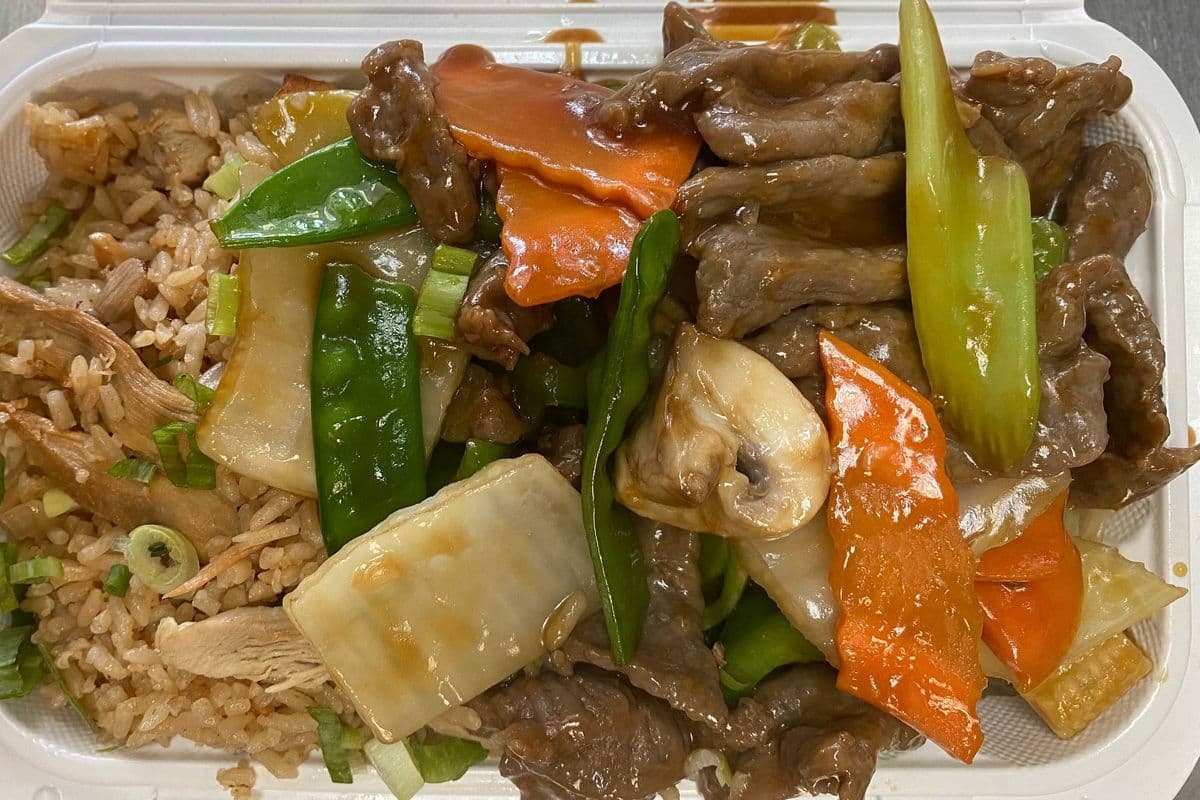 L9. Chicken or Beef with Mixed Vegetables