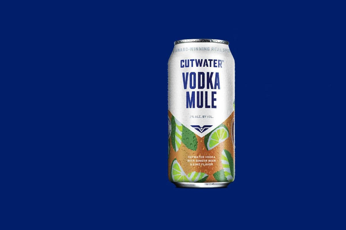 Cutwater Vodka Mule (4 x 355ml cans)