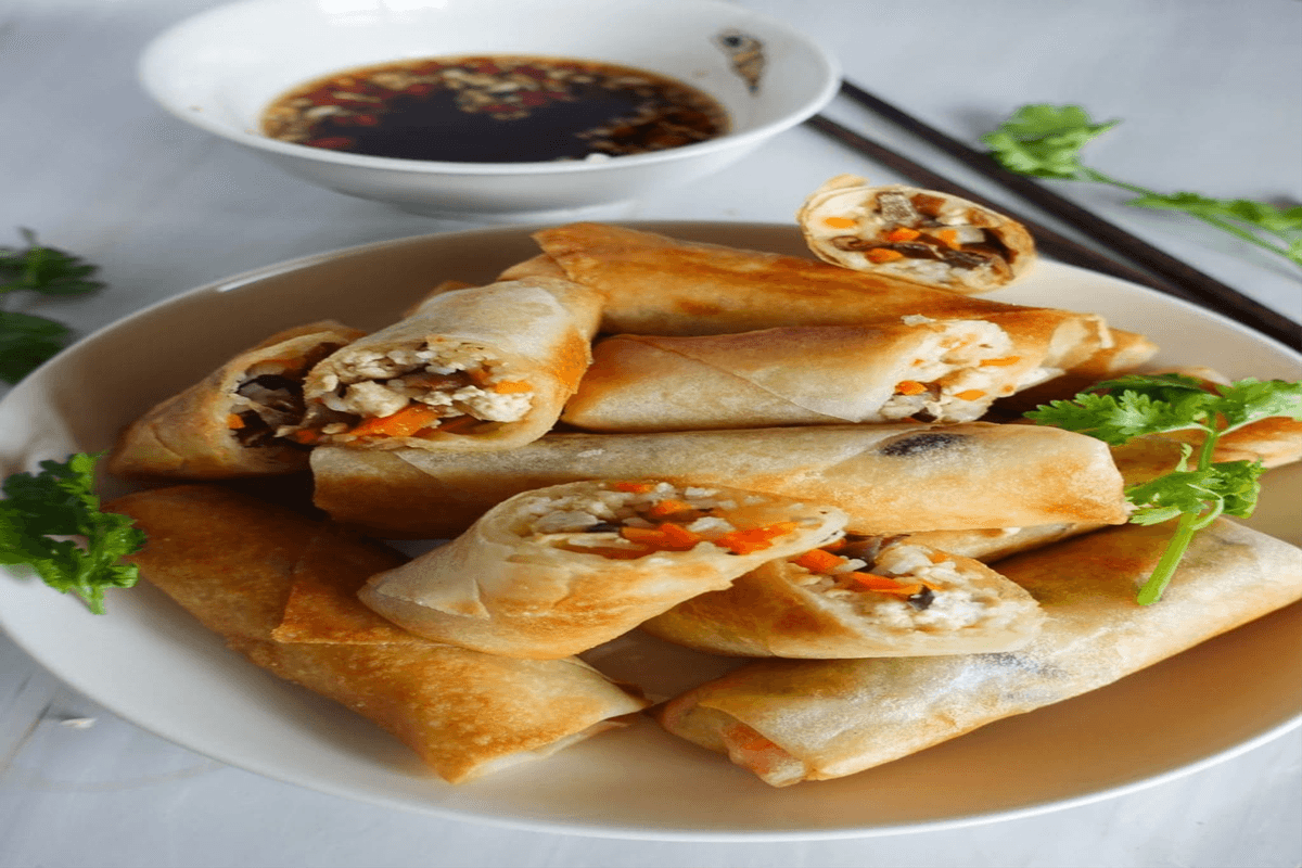 A01 Vegetarian Spring Rolls (5 pcs) | Cha Gio