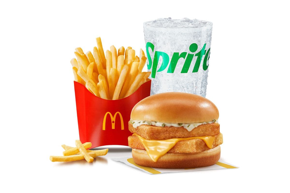 Double Filet-O-Fish Extra Value Meal [710-1140 Cals]