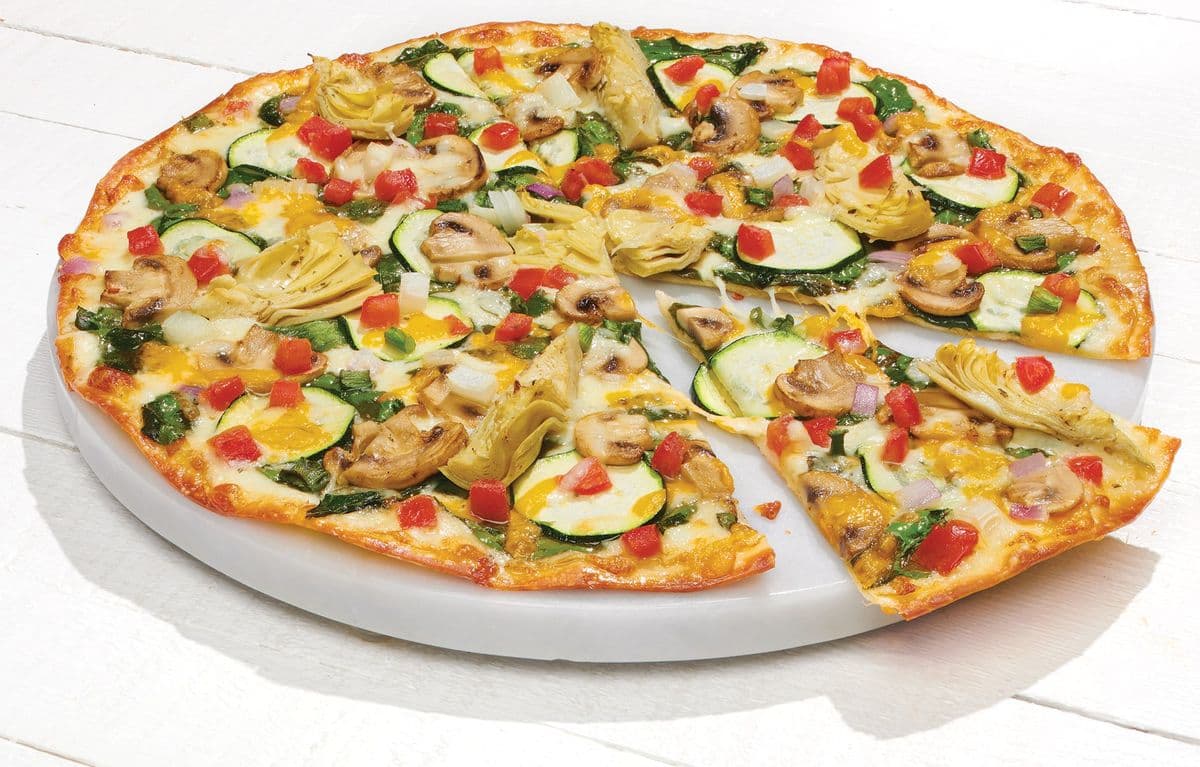 Gourmet Vegetarian Pizza