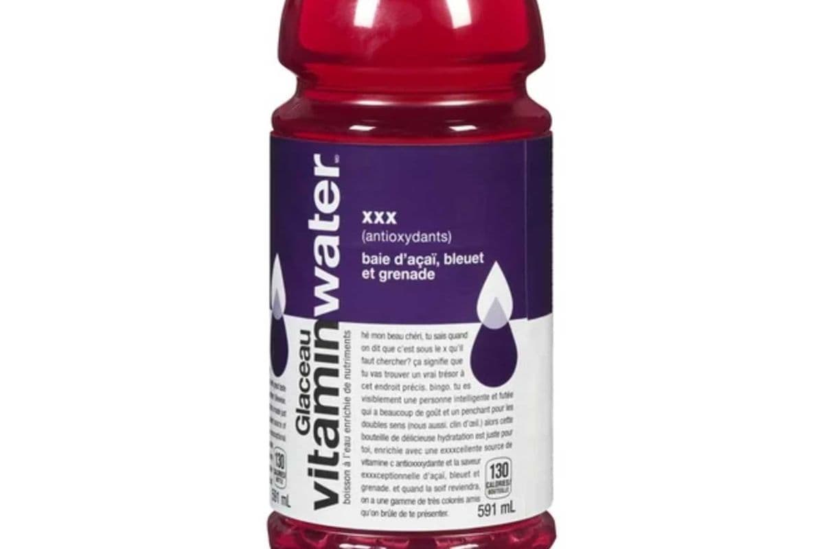 Vitamin Water Drink Acai Blueberry Flavour (591 ml)