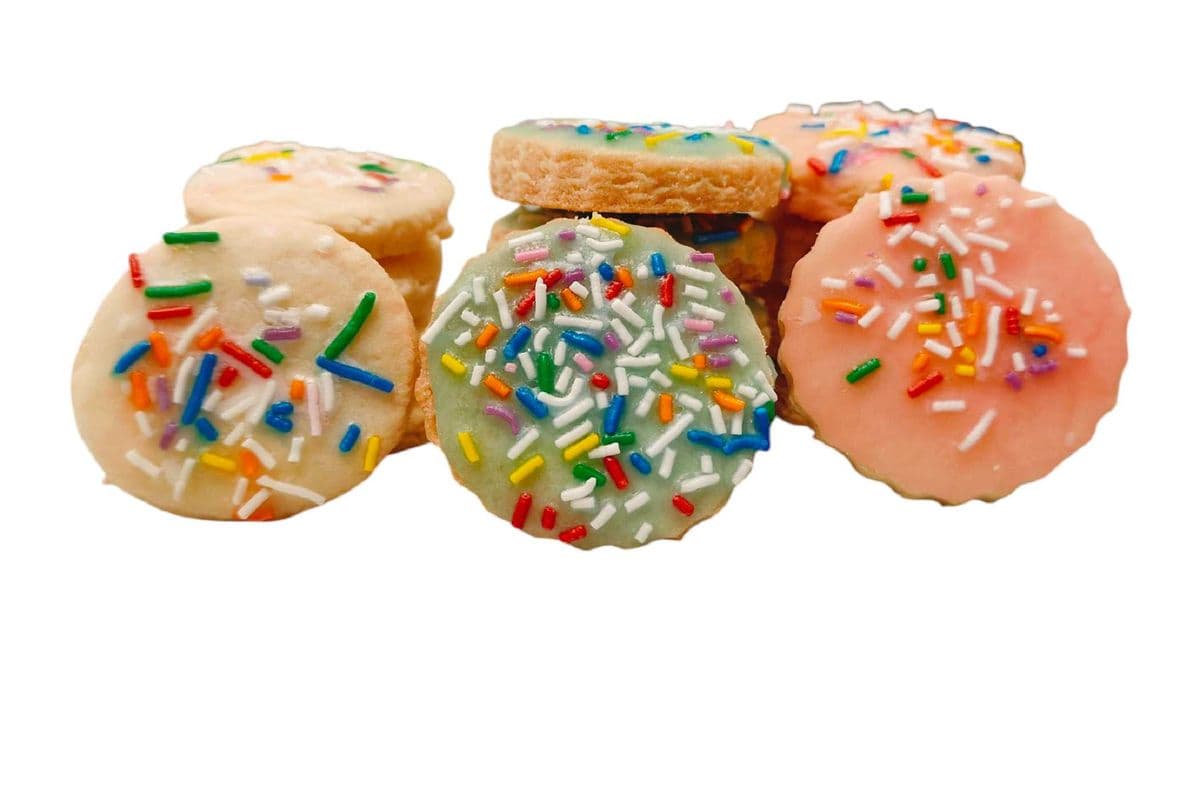 Rainbow Sprinklers Sugar Cookies