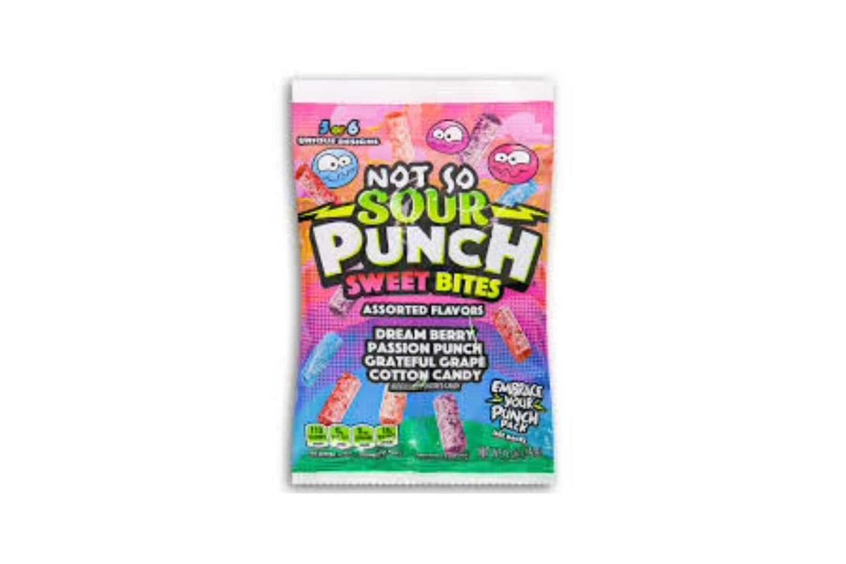 Sour Punch Sweet Bites Assorted Flavours 105g