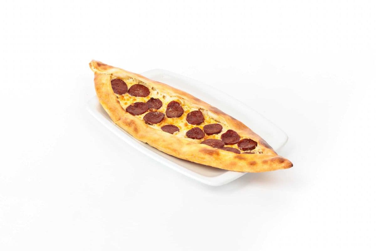 Sausage and Cheese Pide