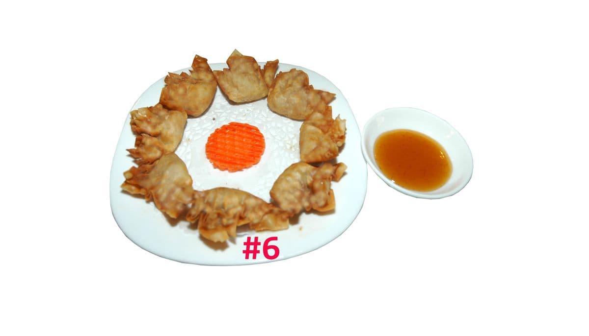 6. Deep Fried Wonton (8 pieces)