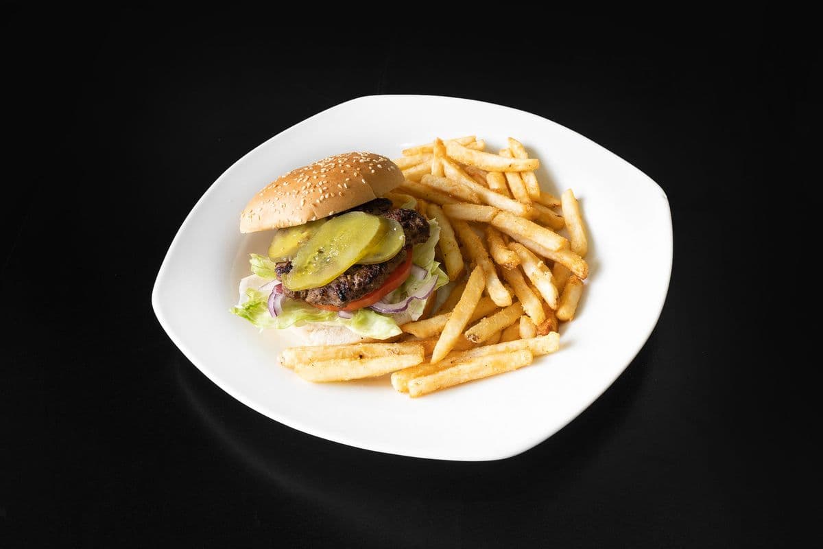 48. Homemade Golden Burger Combo