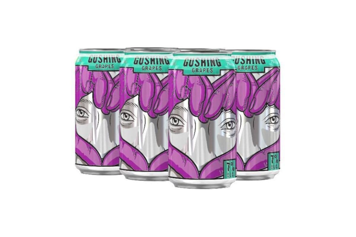 Jaw Drop Gushing Grapes (6 Cans) (1 x 355ML)