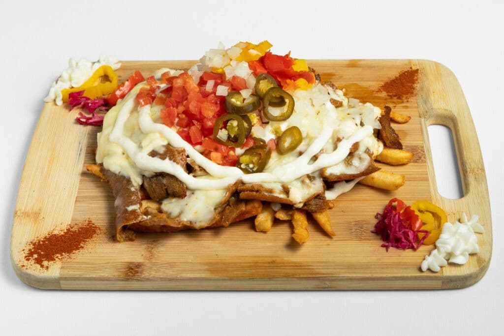Large Cheesy Donair Fries