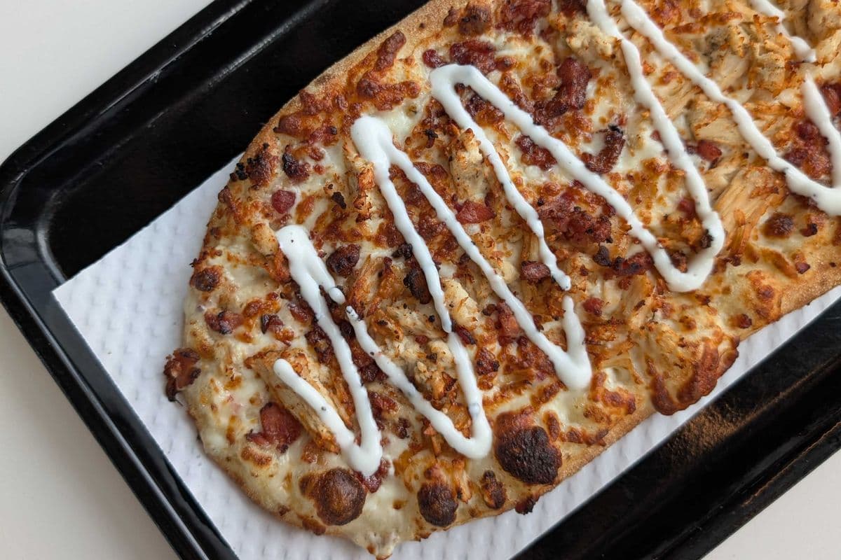 Chicken Bacon Ranch Pizza