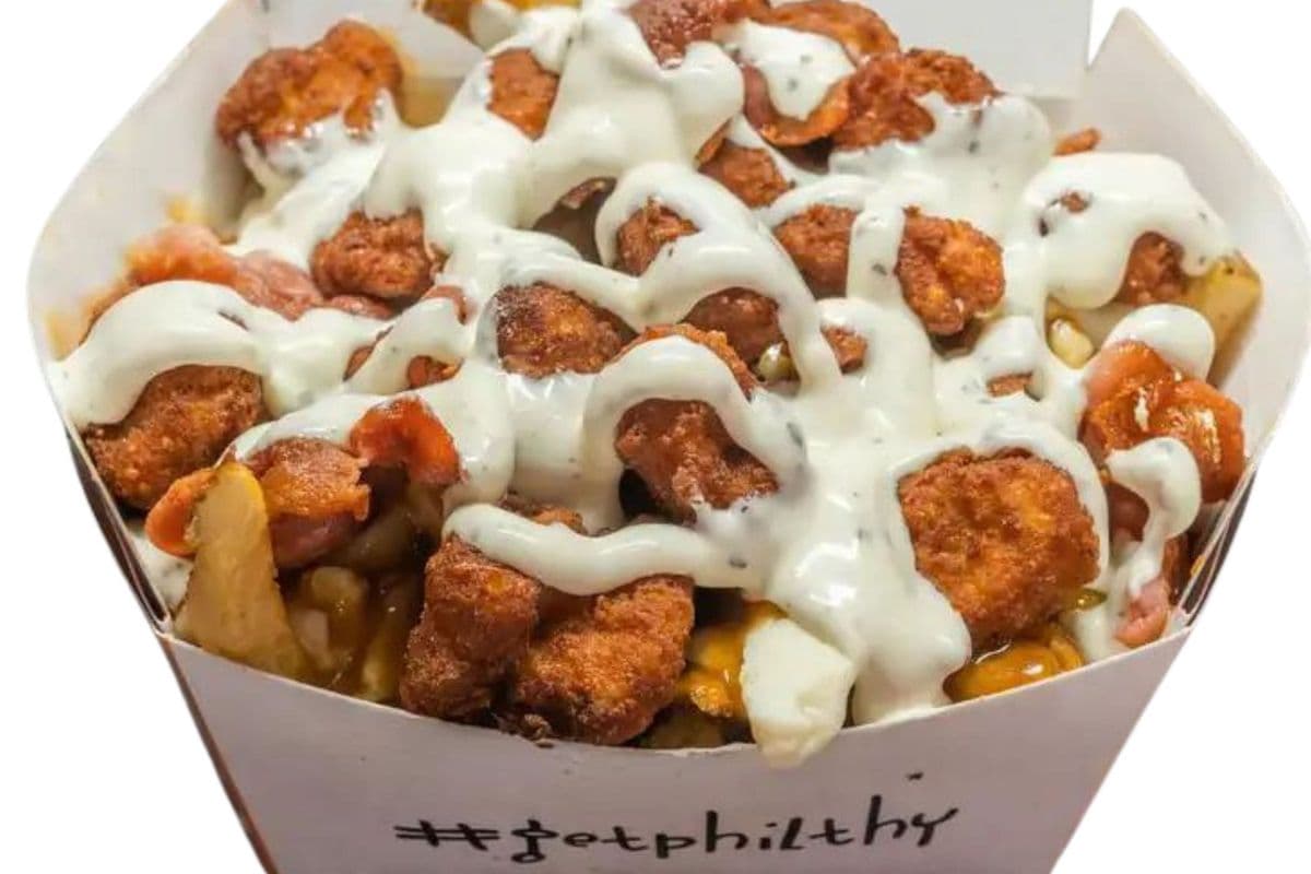 Chicken Bacon Ranch Poutine
