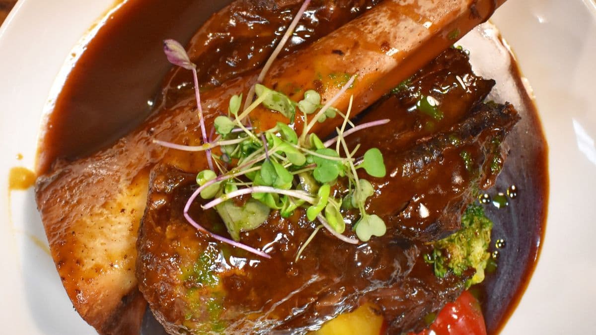 Local Ale Braised Lamb Shank