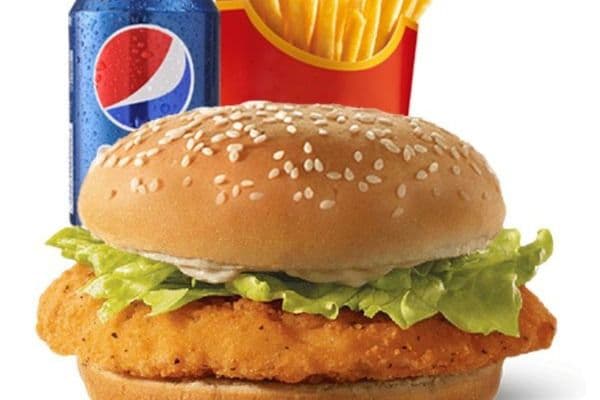 Chicken Burger Combo