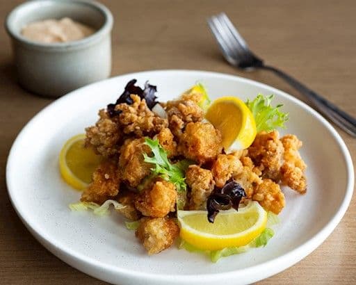 Calmars panés à la méditérranéenne / Breaded Mediterranean Calamari