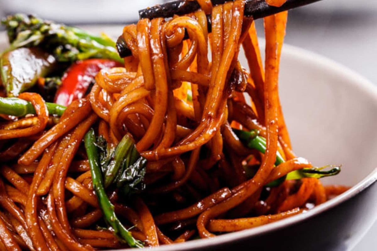 Sweet Dark Soy Noodles