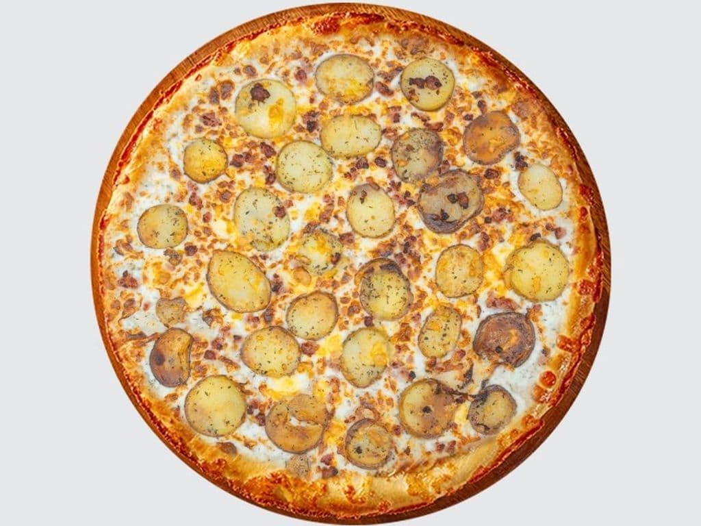 Potato Bacon Pizza