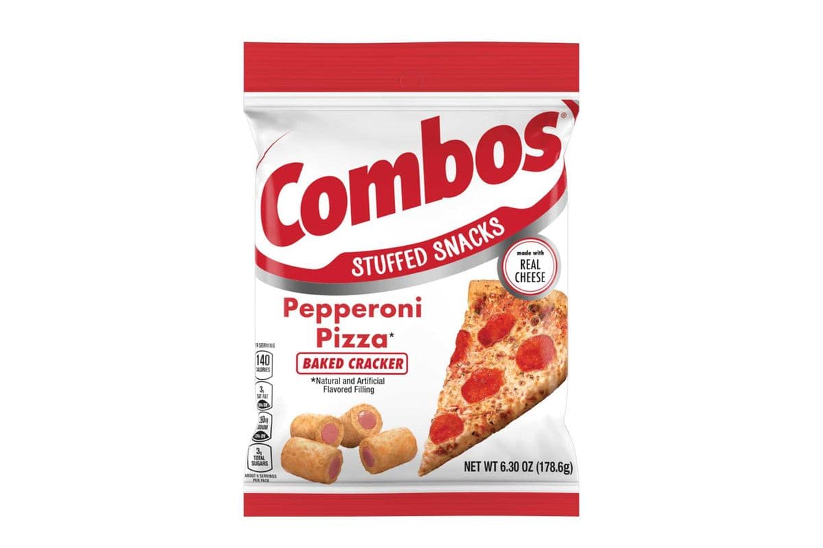 Combos Pepperoni Pizza Baked Crackers 178.6g